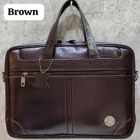 Brown Tan Office Bag