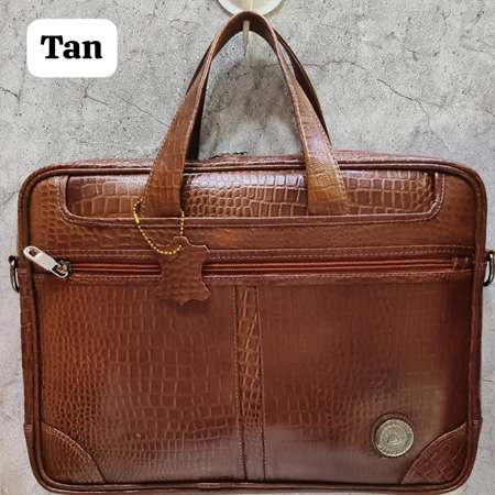 Tan Office Bag